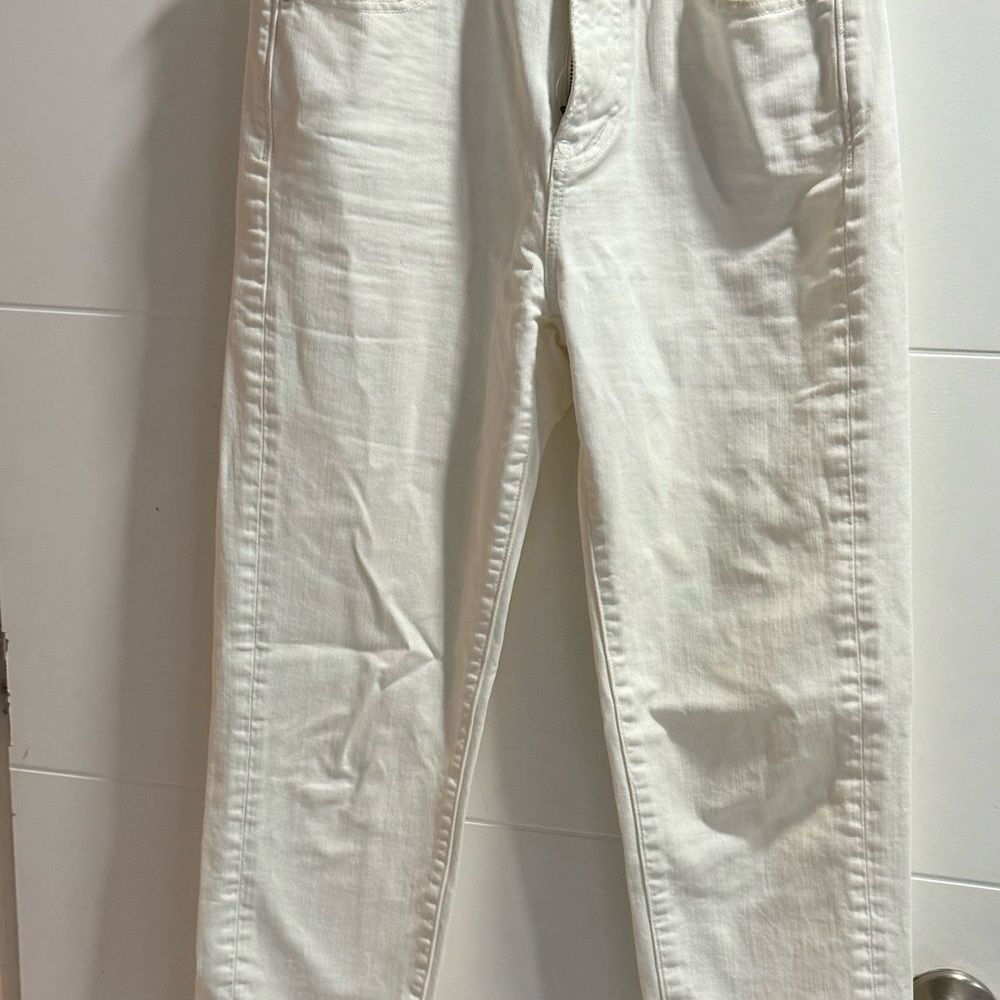 Madewell Perfect Summer Stylish White Pants